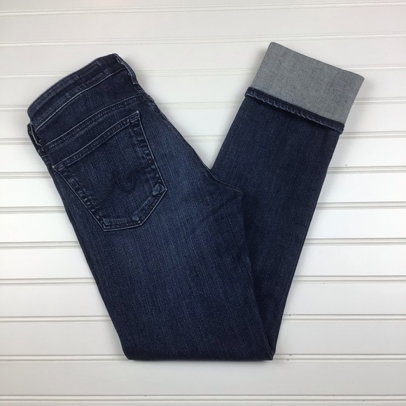 AG Stevie Cuff Slim Straight Jean
